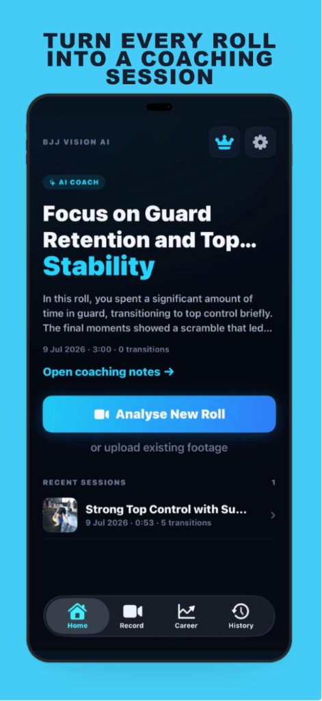 BJJ Vision AI — Home